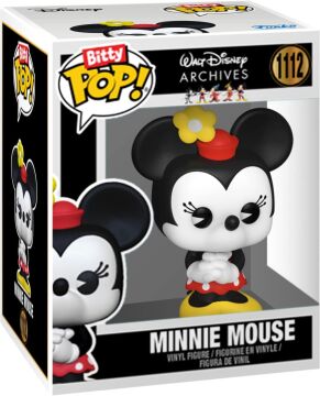 Funko Bitty Pop! Disney – Goofy, Chip, Minnie Mouse (Hands Folded) ve Sürpriz Mini Gizem Figürü – 2,2 cm Koleksiyon – İstiflenebilir raf dahil, hediye fikri, Disney hayranları