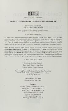 Covid-19 Salgınının Türk Eğitim Sistemine Yansımaları
