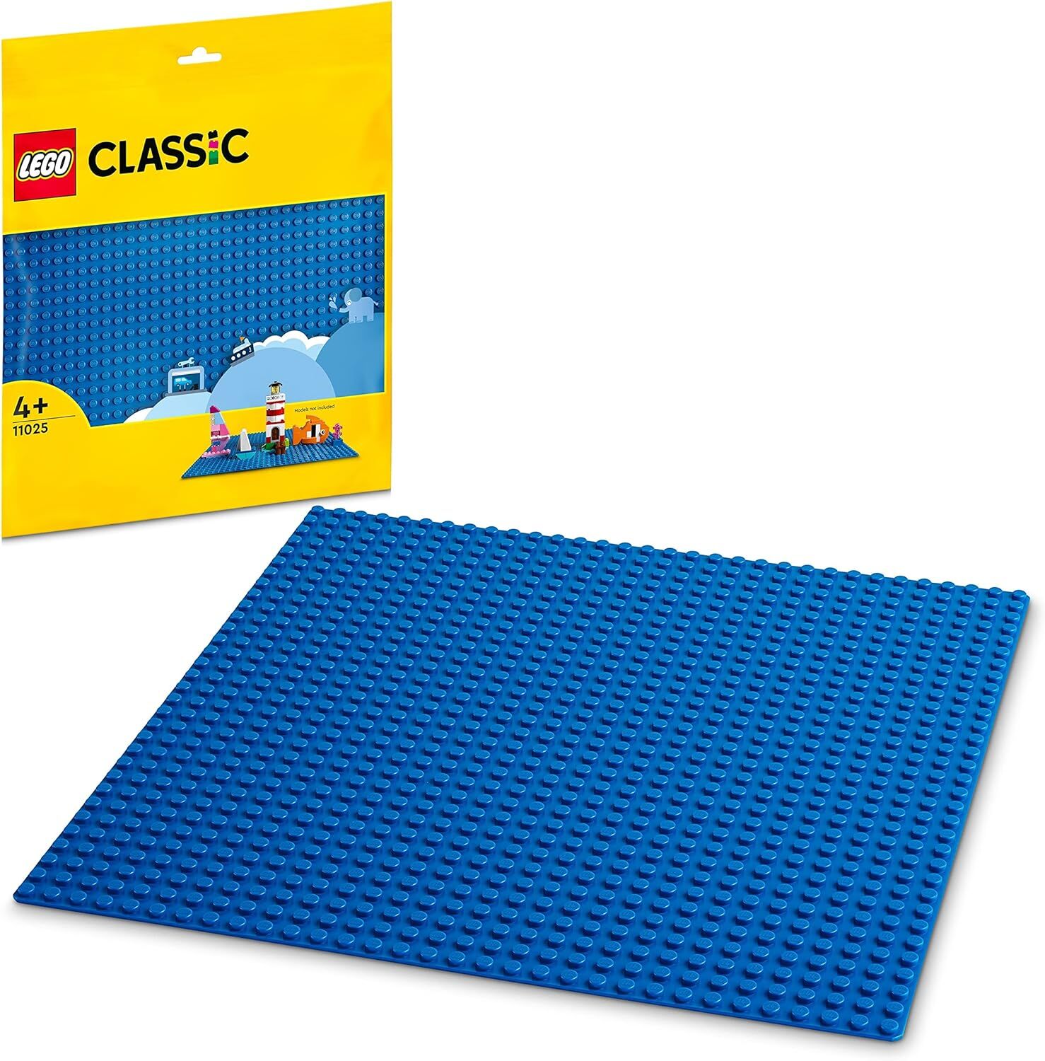 LEGO Classic Mavi Plaka 11025-4 Yaş ve Üzeri LEGO Severler için LEGO Zemini (1 Parça)