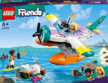 LEGO® Friends Deniz Kurtarma Uçağı 41752 Oyuncak Yapım Seti (203 Parça)