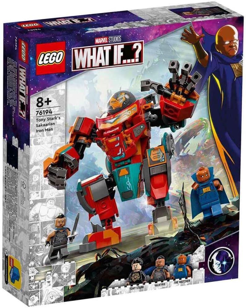 LEGO® Marvel Tony Stark’ın Sakaarian Iron Man’i 76194 - Süper Kahramanları Seven Çocuklar için Yaratıcı Oyuncak Yapım Seti (369 Parça)