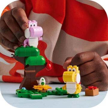 LEGO Super Mario Yoshi’s Egg Ormanı Ek Macera Seti 71428-6 Yaş ve Üzeri Super Mario Hayranları İçin Koleksiyonluk Yaratıcı Oyuncak Yapım Seti (107 Parça)