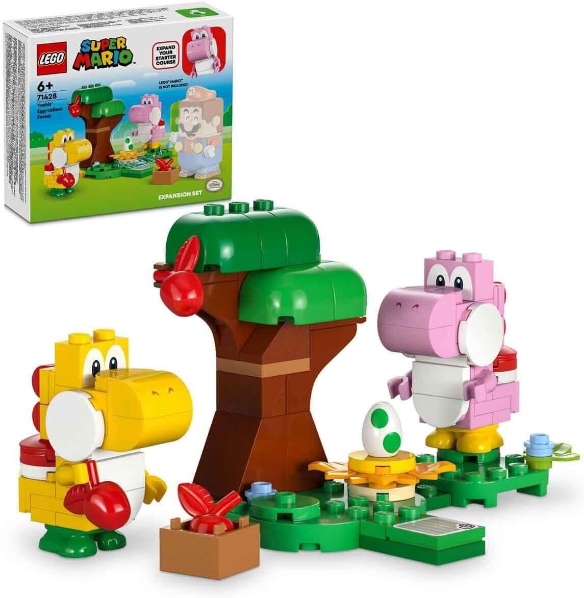 LEGO Super Mario Yoshi’s Egg Ormanı Ek Macera Seti 71428-6 Yaş ve Üzeri Super Mario Hayranları İçin Koleksiyonluk Yaratıcı Oyuncak Yapım Seti (107 Parça)