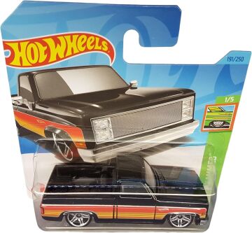 Hot Wheels - ´83 Chevy Silverado - HW Slammed 1/5 - HKJ06 - Short Card - GM - Pickup Truck - Mattel 2023