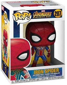 Funko Pop! Marvel: Avengers Infinity War - Iron Spider Vinyl Figure (Bundled with Pop Box Protector Case)