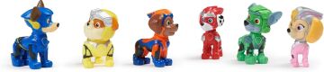 Paw Patrol: Süper Film, 6 süper kahraman oyun figürlü hediye seti, 3 yaşından büyük çocuklar için uygun oyuncak