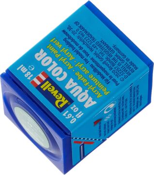 Revell - Su Bazlı Maket Boyası Zümrüt Yeşili Parlak 18 Ml (36161)
