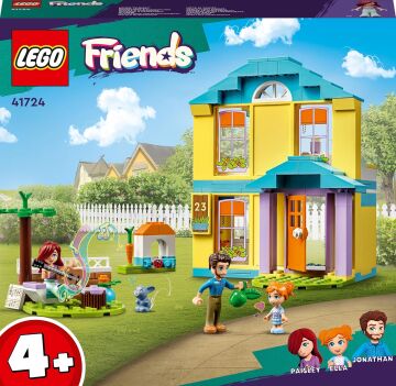 LEGO® Friends Paisley’in Evi 41724-4 Yaş ve Üzeri Çocuklar için 3 Mini Bebekli Oyuncak Yapım Seti (185 Parça)