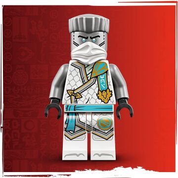 LEGO NINJAGO Zane’in Buz Motosikleti 71816 – 7 Yaş ve Üzeri İçin Zane Minifigürü İçeren Yaratıcı Oyuncak Yapım Seti (84 Parça)