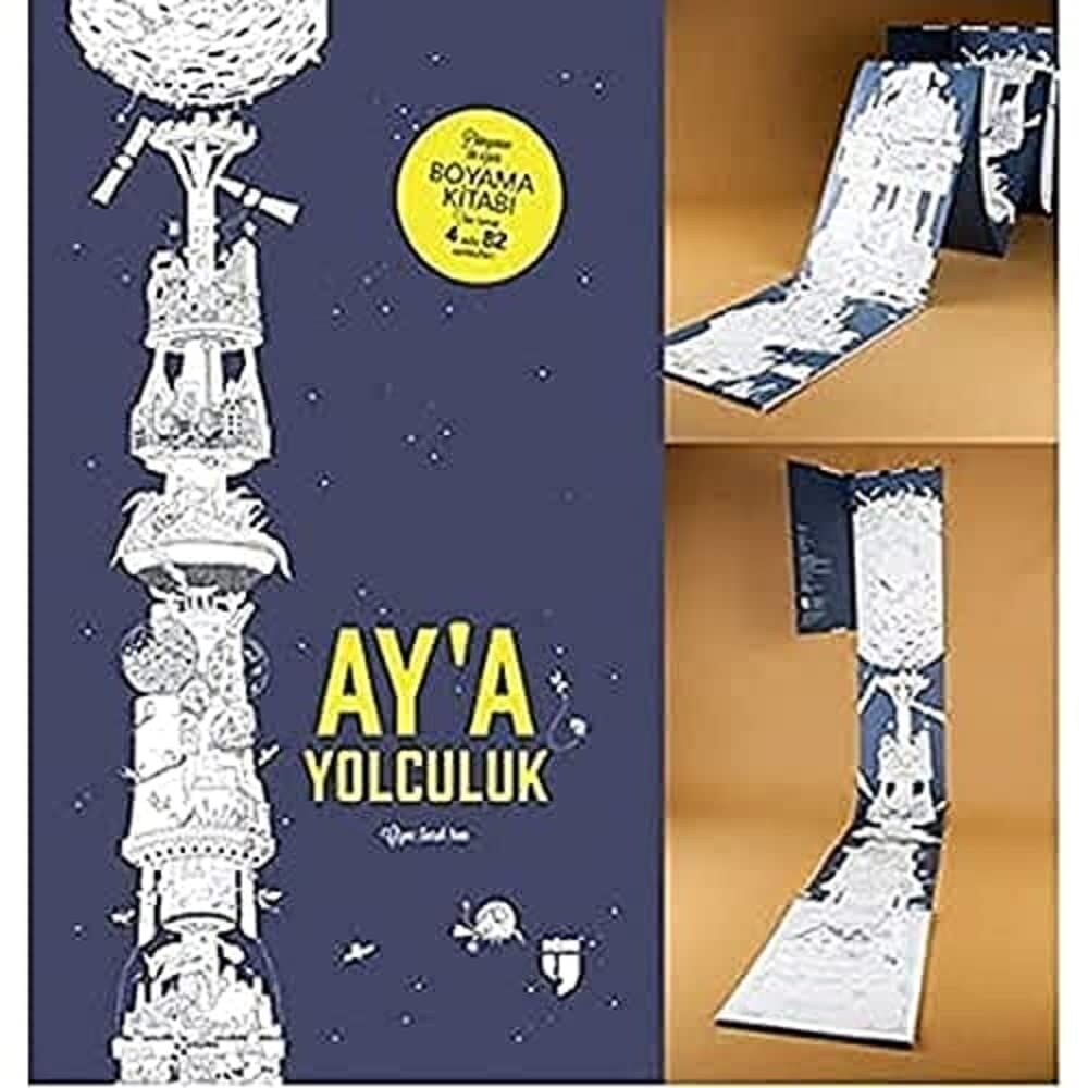 Aya Yolculuk: Dünyanın En Uzun Boyama Kitabı