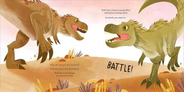 A Dinosaur's Day: T. rex Meets His Match