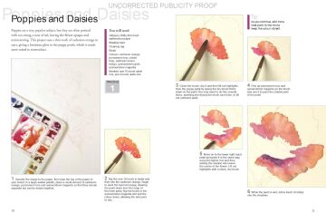 Watercolour Flowers (Ready to Paint)