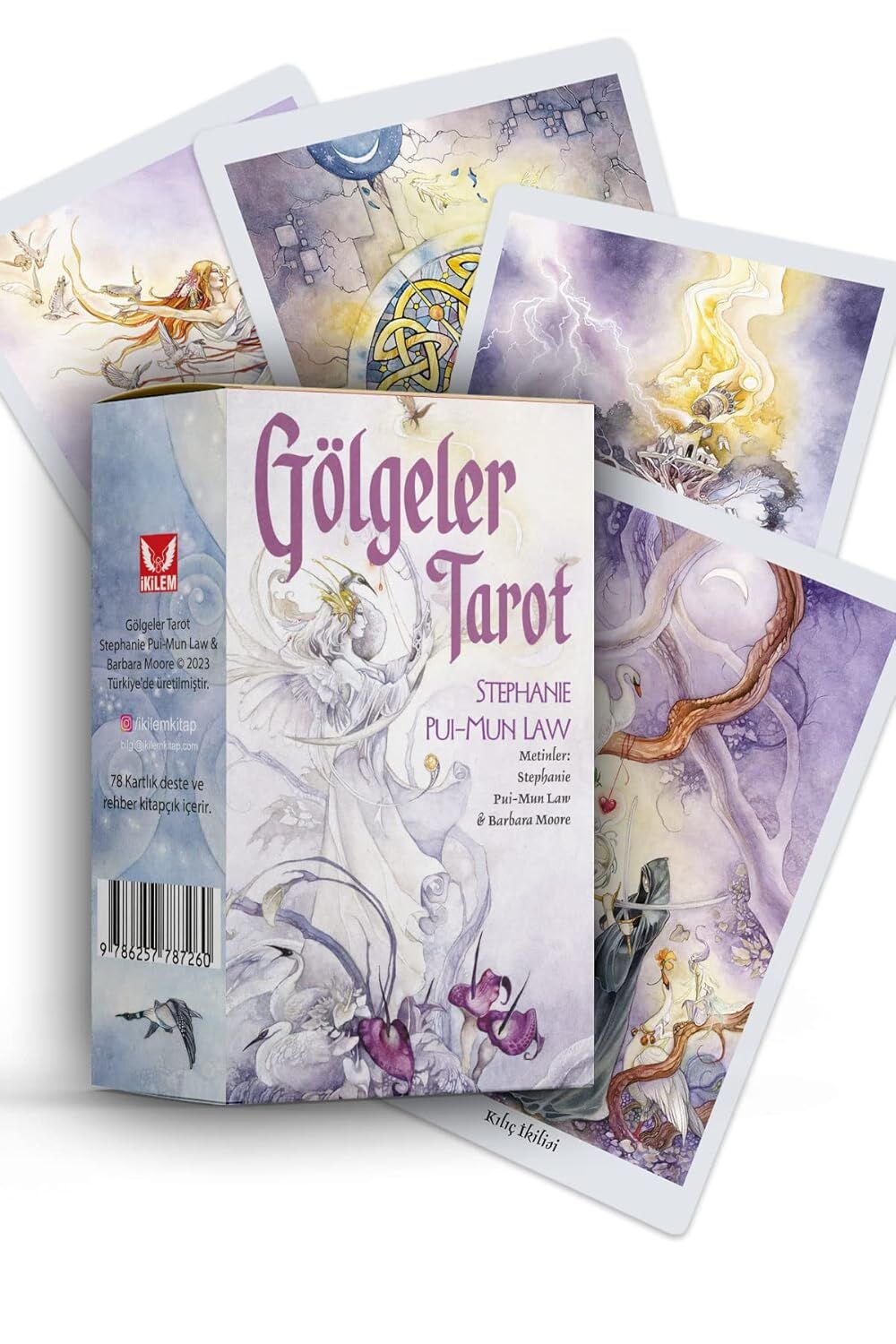Gölgeler Tarot: 78 Kart ve Rehber Kitap - Kutulu Set