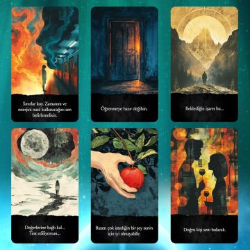 Yüksek Benliğinizden Mesajlar Tarot Kehanet Destesi / 90 Açıklamalı Kart