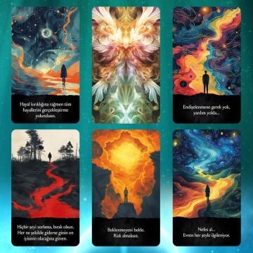 Yüksek Benliğinizden Mesajlar Tarot Kehanet Destesi / 90 Açıklamalı Kart