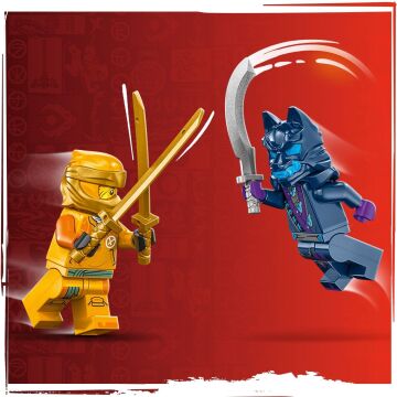 LEGO NINJAGO Arin’in Savaş Robotu 71804-4 Yaş ve Üzeri Çocuklar için Arin Minifigürü İçeren Yaratıcı Oyuncak Yapım Seti 71804 (104 Parça)