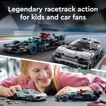 LEGO 76909 Mercedes-AMG F1 W12 E Performans & Mercedes-AMG Project One