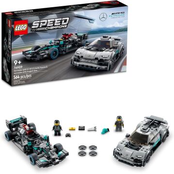 LEGO 76909 Mercedes-AMG F1 W12 E Performans & Mercedes-AMG Project One