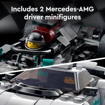 LEGO 76909 Mercedes-AMG F1 W12 E Performans & Mercedes-AMG Project One
