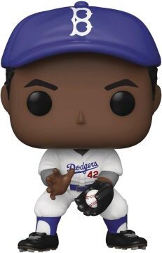 Beyzbol: Spor Efsaneleri - Jackie Robinson Funko Pop! Vinil Figür (Uyumlu Pop Box Koruyucu Kılıfla Bağlanmıştır)