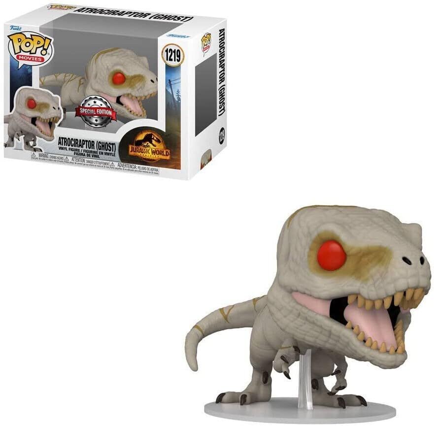 Funko Pop! Filmler: Jurassic World Dominion - Atrociraptor (Ghost) - Target Exclusive