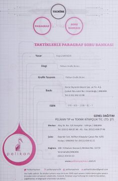 Tecrübe Taktiklerle Paragraf Soru Bankası: Tüm Zamanların Tüm Sınavları İçin