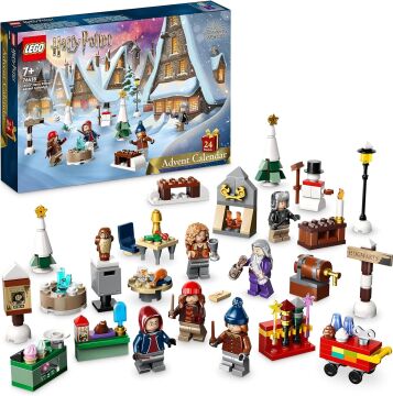 LEGO® Harry Potter™ Yılbaşı Takvimi 2023 76418-7 Yaş ve Üzeri Harry Potter™ Hayranı Çocuklar için Yılbaşına Geri Sayım Yapan Yaratıcı Oyuncak Yapım Seti (227 Parça)