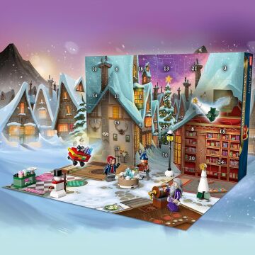 LEGO® Harry Potter™ Yılbaşı Takvimi 2023 76418-7 Yaş ve Üzeri Harry Potter™ Hayranı Çocuklar için Yılbaşına Geri Sayım Yapan Yaratıcı Oyuncak Yapım Seti (227 Parça)