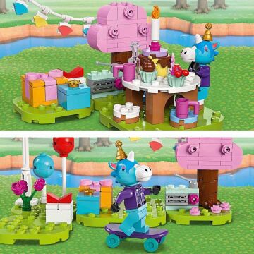 LEGO Animal Crossing Julian Doğum Gününü Kutluyor 77046-6 Yaş ve Üzeri Çocuklar için Yaratıcı Oyuncak Yapım Seti (170 Parça)