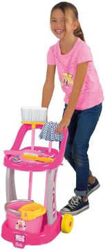 Barbie Temizlik Arabası