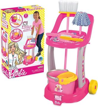 Barbie Temizlik Arabası