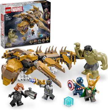 LEGO Marvel Avengers, Leviathan’a Karşı 76290-7 Yaş ve Üzeri Süper Kahraman Sevenler İçin Yaratıcı Oyuncak Yapım Seti (347 Parça)