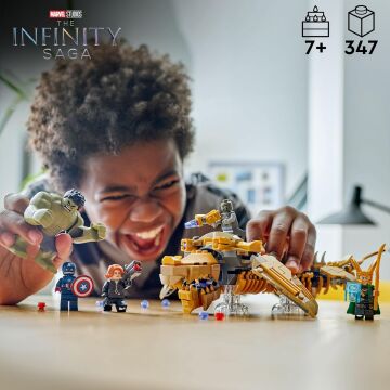 LEGO Marvel Avengers, Leviathan’a Karşı 76290-7 Yaş ve Üzeri Süper Kahraman Sevenler İçin Yaratıcı Oyuncak Yapım Seti (347 Parça)