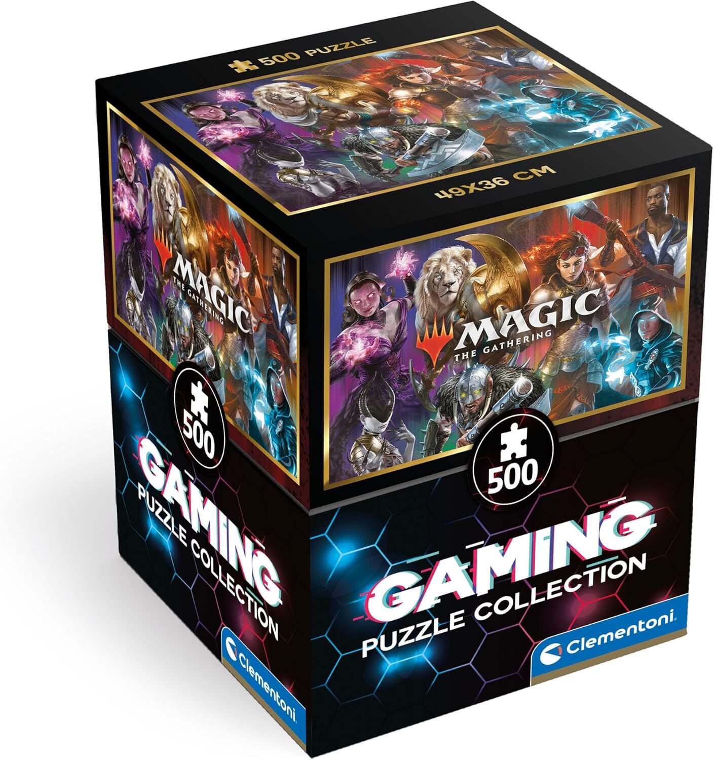 Clementoni 500 Parça Magic The Gathering Küp Puzzle 1