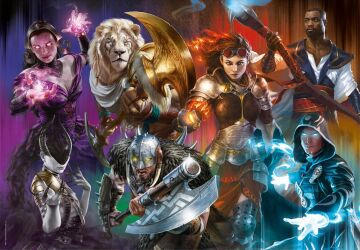 Clementoni 500 Parça Magic The Gathering Küp Puzzle 1