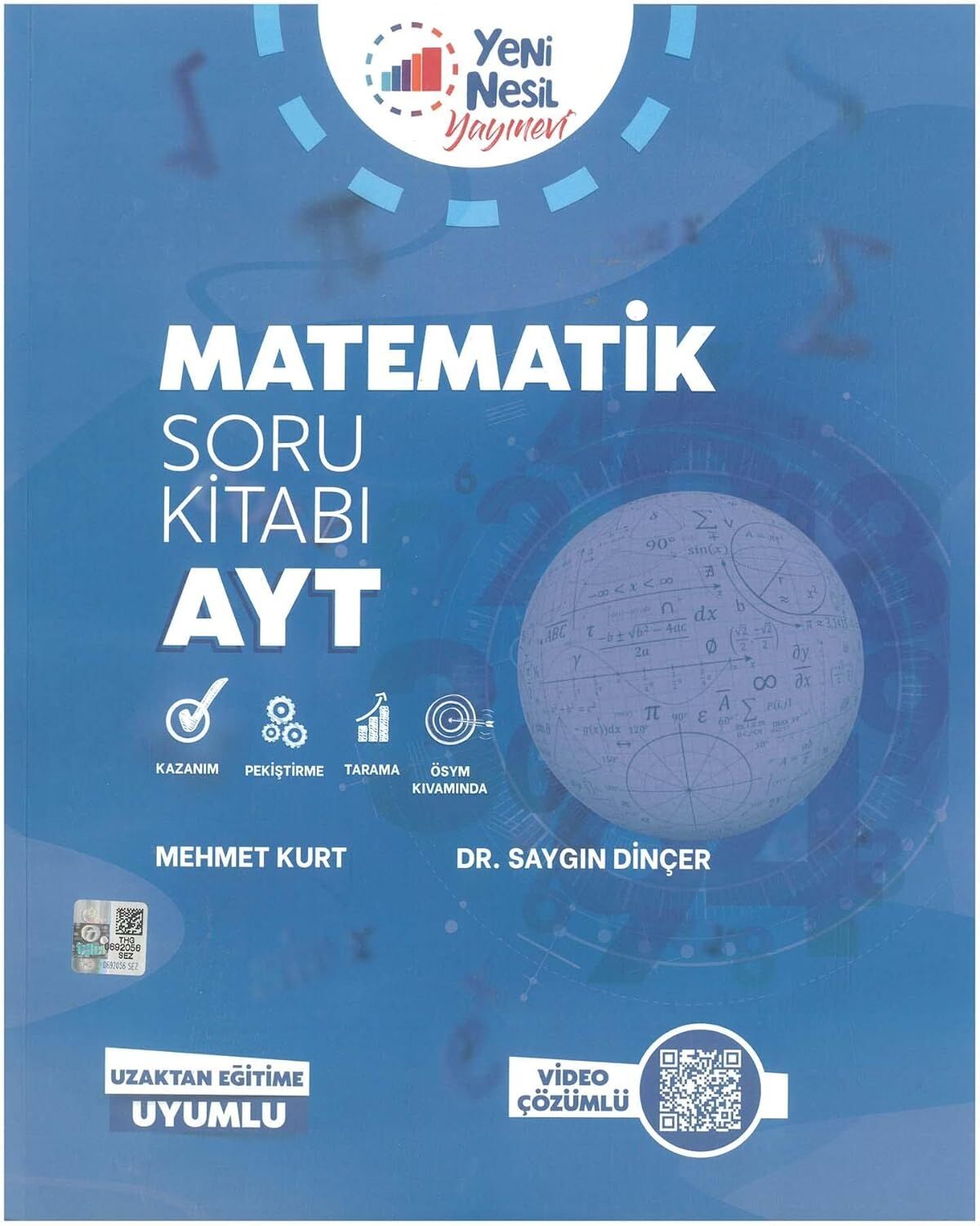 Yeni Nesil 2020 AYT Matematik Soru Bankası (Yeni)