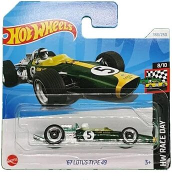 Hot Wheels Tekli Arabalar 67 Lotus Type 49 HRY76