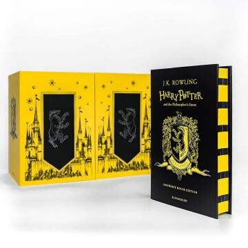 Harry Potter Hufflepuff House Editions Hardback Box Set: 1-7