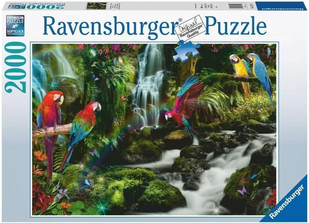 Ravensburger 171118 2000 Parçalı Puzzle Renkli Papağanlar