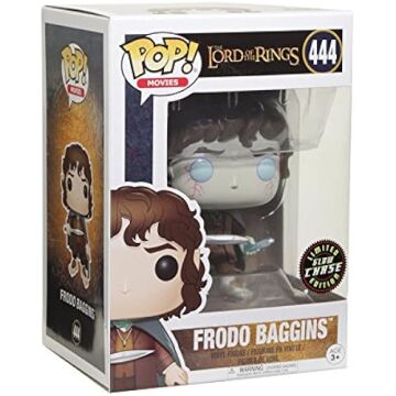 (Frodo Baggins Limited CHASE Edition) - FunKo POP Movies Lord of the Rings Frodo Baggins 9.5cm CHASE VARIANT Vinyl Figure
