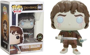 (Frodo Baggins Limited CHASE Edition) - FunKo POP Movies Lord of the Rings Frodo Baggins 9.5cm CHASE VARIANT Vinyl Figure