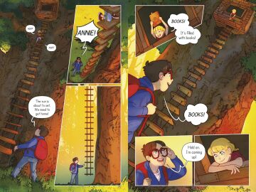 Magic Tree House: Dinosaurs Before Dark: The Graphic Novel