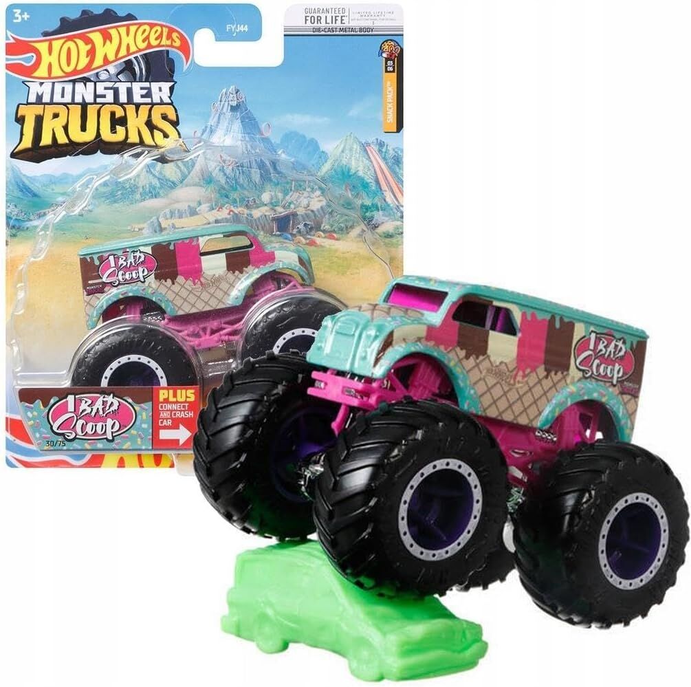 FYJ44 Monster Trucks 1:64 Araba BAD SCOOP HHG62