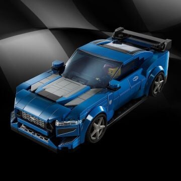 LEGO Speed Champions Ford Mustang Dark Horse Spor Araba 76920-9 Yaş ve Üzeri Çocuklar için Koleksiyonluk ve Sergilenebilir Yaratıcı Oyuncak Model Yapım Seti (344 Parça)