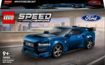LEGO Speed Champions Ford Mustang Dark Horse Spor Araba 76920-9 Yaş ve Üzeri Çocuklar için Koleksiyonluk ve Sergilenebilir Yaratıcı Oyuncak Model Yapım Seti (344 Parça)