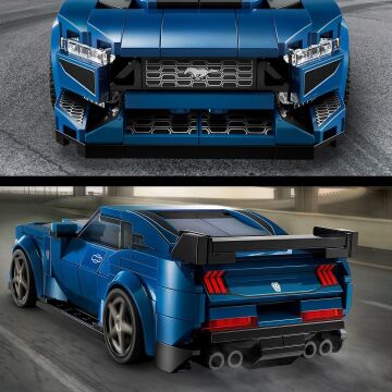 LEGO Speed Champions Ford Mustang Dark Horse Spor Araba 76920-9 Yaş ve Üzeri Çocuklar için Koleksiyonluk ve Sergilenebilir Yaratıcı Oyuncak Model Yapım Seti (344 Parça)