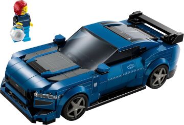 LEGO Speed Champions Ford Mustang Dark Horse Spor Araba 76920-9 Yaş ve Üzeri Çocuklar için Koleksiyonluk ve Sergilenebilir Yaratıcı Oyuncak Model Yapım Seti (344 Parça)