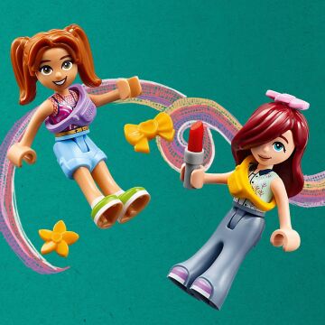 LEGO Friends Minik Aksesuar Mağazası 42608-6 Yaş ve Üzeri Çocuklar için Paisley ve Candi Minifigürü İçeren Yaratıcı Oyuncak Yapım Seti (129 Parça)