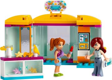LEGO Friends Minik Aksesuar Mağazası 42608-6 Yaş ve Üzeri Çocuklar için Paisley ve Candi Minifigürü İçeren Yaratıcı Oyuncak Yapım Seti (129 Parça)