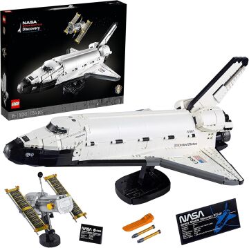 LEGO NASA Discovery Uzay Mekiği 10283 Yapım Seti; Uzay Keşfinin Gerçek bir Simgesini Yapın ve Sergileyin (2354 Parça)